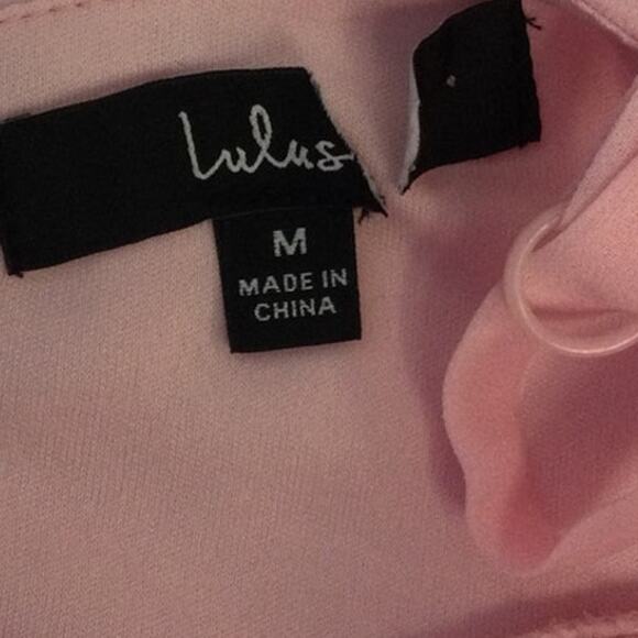 LULU'S SZ M Certainly Lovely Light Pink Pleated Bustier Formal Maxi Dress B84 - Picture 6 of 9